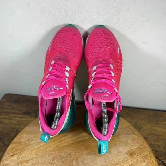 Nike Air Max 270 GS Cabana Tint Teal Shoes Women's Size 8 CJ9979-300